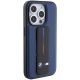 5. Etui BMW M Grip Stand Bicolor na iPhone 15 Pro - granatowe