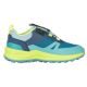 2. Buty Trollkids Trollfjord Hiker Low XT Waterproof niebieski portowy/wiosenny liść/mgła akwamarynowa