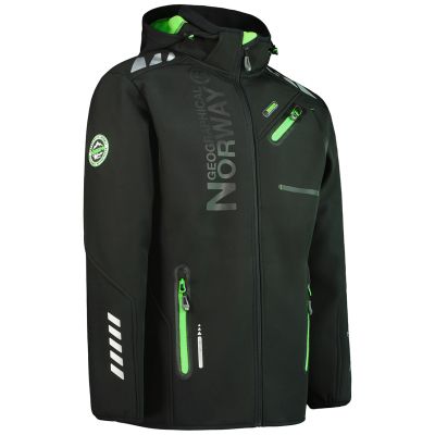 6. Softshell męski Geographical Norway ROYAUTE MEN ASS A BS2 056 (WT1804H/GN-BLACK / GREEN)