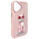 4. Etui Nimmy Glasses Cool Cat na iPhone 16 - różowe