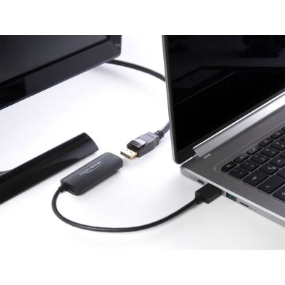 2. DeLOCK Adapter HDMI-A męski > DisplayPort żeński czarny