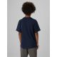 2. T-shirt regular z nadrukiem chłopięcy 4F 4FJRAW26TTSHM4526-31S