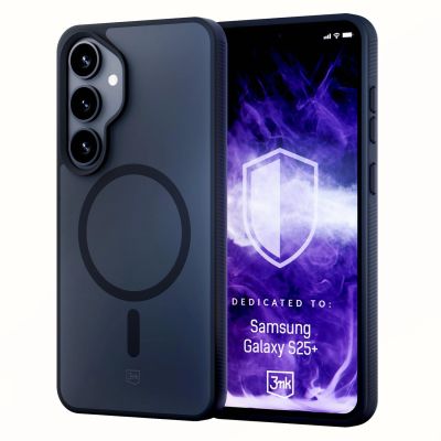 Etui 3mk Smoke MagCase na Samsung Galaxy S25+ - czarne