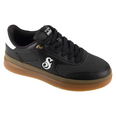 Skechers Duraleather Lace Up Snoop Cupsole Sneaker 251200-BKW Czarne 40