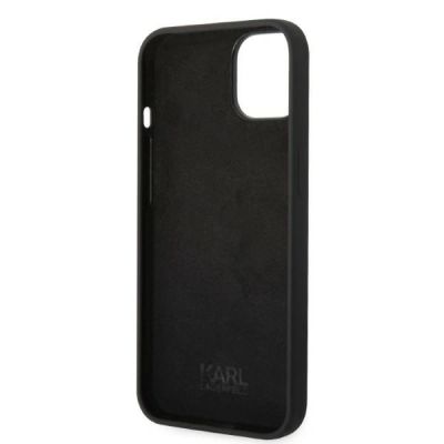 7. Etui Karl Lagerfeld Silicone RSG na iPhone 14 Plus - czarne
