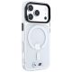 4. Etui BMW M IML Glossy Metal Logo & Trims MagSafe na iPhone 18 Pro Max / 17 Pro Max - przezroczyste