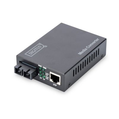 8. Digitus DN-82020-1 konwerter sieciowy 100 Mbit/s 1310 nm Multifunkcyjny Czarny