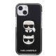 3. Etui Karl Lagerfeld Karl&Choupette Head na iPhone 13 - czarne