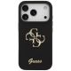 3. Etui Guess Silicone Big 4G Script na iPhone 17 Pro - czarne