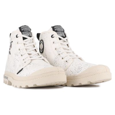 2. Palladium Pampa Demodog 74497-180-M Cream White