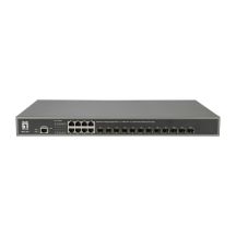Przełącznik zarządzalny LevelOne GB/L3 20-portowy 19" 10 Gb/s