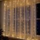 5. LAMPKI CHOINKOWE KASKADA ŚWIETLNA WATERFALL ZEW 200 LED CIEPŁY BIAŁY