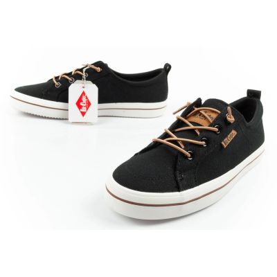 8. Lee Cooper buty sportowe damskie trampki modne czarne wygodne