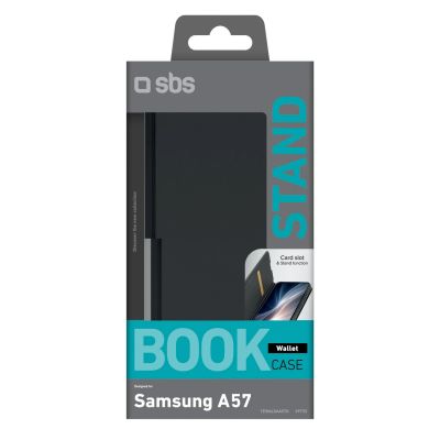 2. Etui SBS Wallet Smooth na Samsung Galaxy A57 z klapką - czarne
