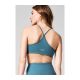 8. Stanik treningowy CASALL Strappy Sports Bra niebieski