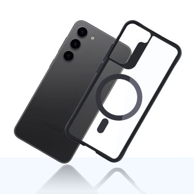 11. Etui 3mk Satin Armor MagCase na Samsung Galaxy S23 5G - przezroczyste