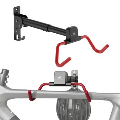9. MACLEAN ROWEROWY UCHWYT / WIESZAK ŚCIENNY, POZIOMY, STAL, MAX. OBCIĄŻENIE 30KG, REGULACJA KĄTA MC-172