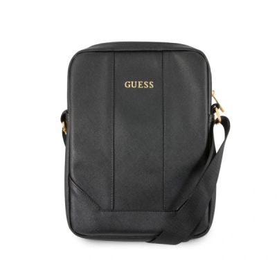Torba Guess Saffiano na tablet 10" - czarna