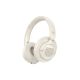 Conceptronic ALVAH02C słuchawki/zestaw słuchawkowy Przewodowy i Bezprzewodowy Opaska na głowę Muzyka Bluetooth Kremowy
