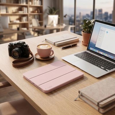7. Etui Tech-Protect SmartCase Pen na Lenovo Idea Tab / K11 Gen. 2 11.0 TB-336 - różowe