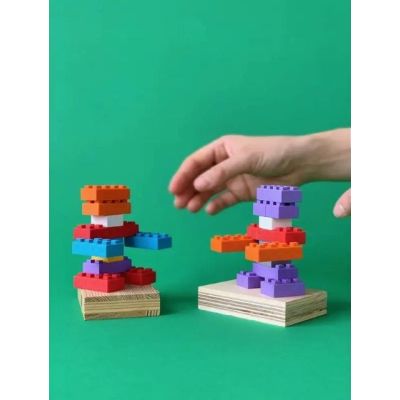 5. Klocki konstrukcyjne Marioinex Classic, 350 elementów