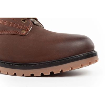 8. Wrangler buty męskie zimowe ocieplane trapery skórzane trzewiki wysokie