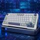 5. Inca IKG-455 klawiatura Gaming USB + RF Wireless + Bluetooth QWERTY Niemiecki Biały