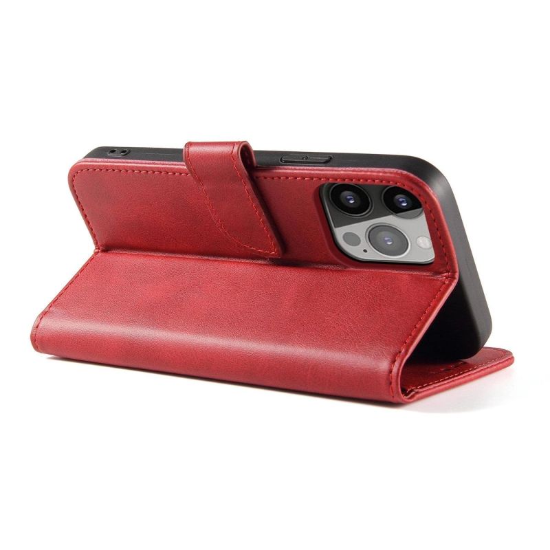 4. Etui Magnet Case z klapką do Samsung Galaxy S25+ - czerwone