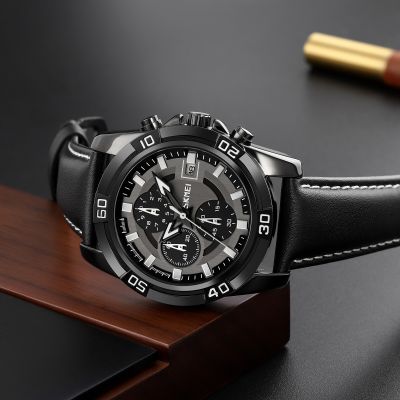 3. Zegarek Męski Skmei 9156BKBK + BOX