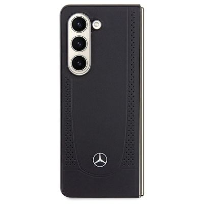 2. Etui Mercedes Leather Urban na Samsung Galaxy Z Fold 5 - czarne