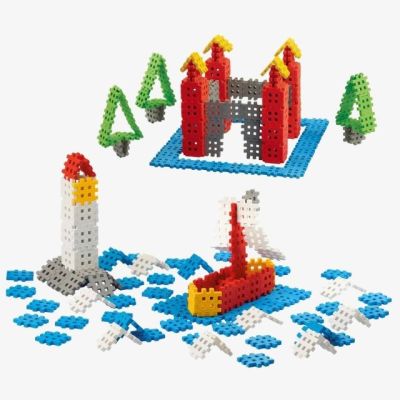 2. Klocki konstrukcyjne Marioinex Mini Waffle, 200 elementów