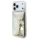 2. Etui Guess Liq. Glitter 4 Charms na iPhone 17 Pro Max - złote