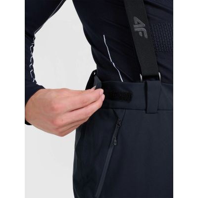6. Spodnie narciarskie z szelkami membrana 10000 męskie 4F 4FWAW25TFTRM0928-20S