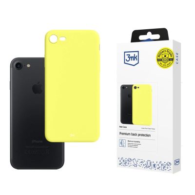 Etui 3mk Matt Case na iPhone 7 / 8 / SE 2020 / SE 2022 - żółte