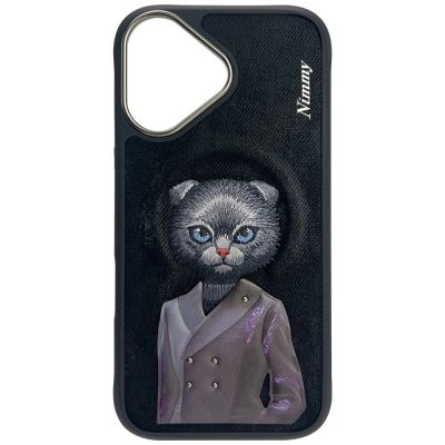 2. Etui Nimmy Magnetic fashion cute pet MagSafe na iPhone 16 - czarne