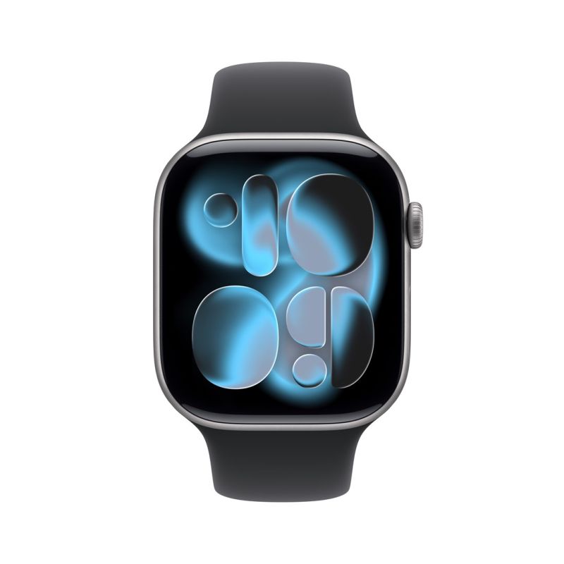 3. Apple Watch Series 11 OLED 46 mm Cyfrowy 416 x 496 px Ekran dotykowy 5G Szary Wi-Fi GPS