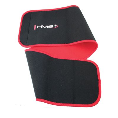 18. ZESTAW HULA HOP MAGNETYCZNY BLACK HHM15 Z LICZNIKIEM HMS + PAS WYSZCZUPLAJĄCY BR163 RED