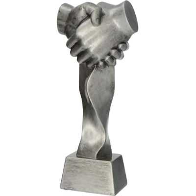 3. Figurka odlewana - uścisk dłoni