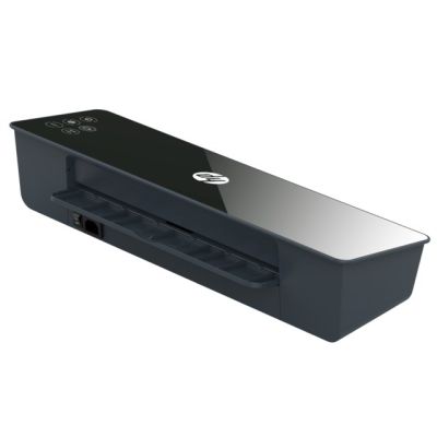 8. HP Laminator PRO LAMINATOR 600 A3, na zimno/gorąco, prędkość 60cm/min + 15 folii: 3xA4, 4xA5, 4xA6, 4xB-CARD, czarny