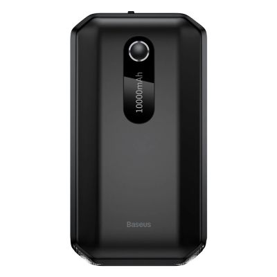2. Baseus powerbank Power Starter Jump Starter urządzenie rozruchowe booster 10000mAh 12V (1000A / 500A) + kable krokodylki czarny (CGNL020101)