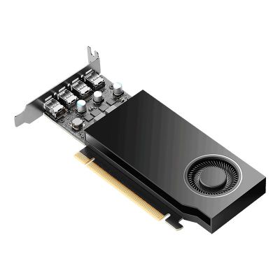 3. PNY NVIDIA A400 4GB GDDR6 64-bit, Low Profile, PCIe 4.0 x8, Single slot, 4 x Mini DisplayPort 1.4a, 50W, LP bracket, small box