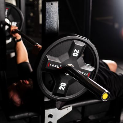 3. TPC20 TALERZ OLIMPIJSKI POLIURETANOWY CPU 20 KG HMS