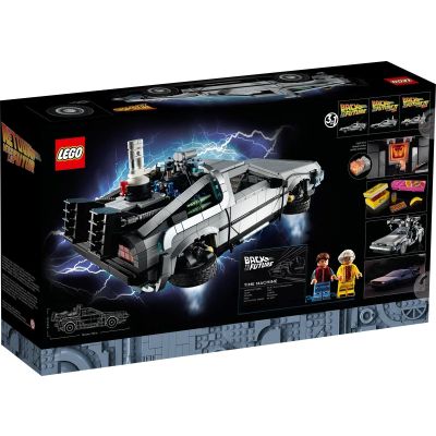14. LEGO Creator Expert 10300 - Wehikuł czasu z „Powrotu do przyszłości”