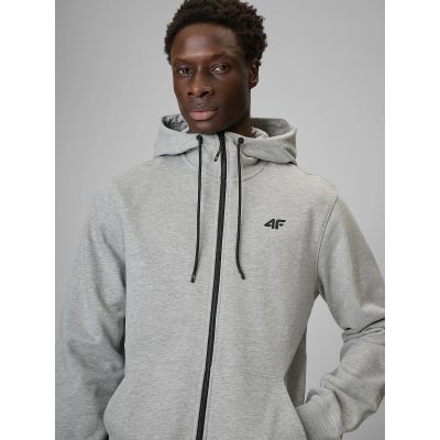 5. Bluza dresowa regular z kapturem męska 4F 4FRMM00TSWSM3058-27M