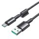 6. Kabel Joyroom S-A50 Unlimited Series 3A USB-A - USB-C z organizerem magnetycznym 1,2m - szary