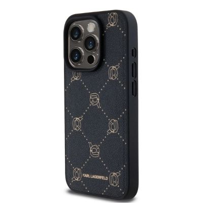 3. Etui Karl Lagerfeld Magsafe Karl Head na iPhone 15 Pro Max - czarne