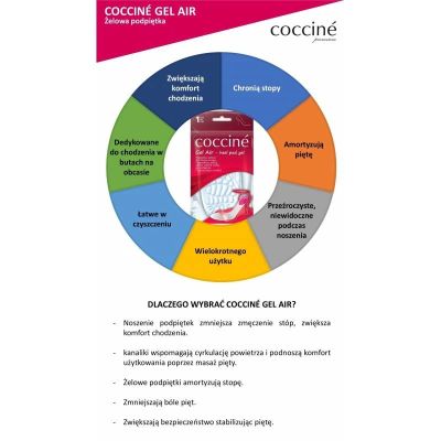 10. Podpiętki żelowe Coccine DA0258