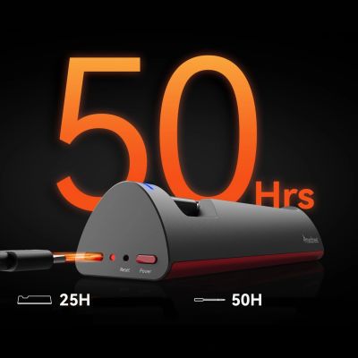 2. Termometr kuchenny Meatmeet Pro smart z aplikacją Bluetooth/WiFi grill piekarnik wędzarnia - czarny