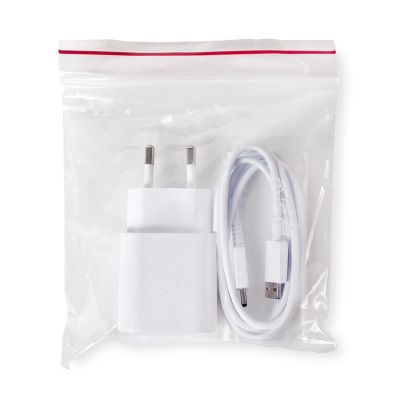 3. Ładowarka sieciowa Samsung EP-TA50EWE 8W USB-A z kablem microUSB ECB-DU4AWE (Bulk - opakowanie zastępcze) – biała