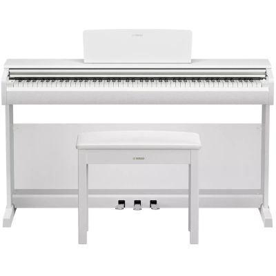 3. Yamaha ARIUS YDP-146WH - Pianino cyfrowe